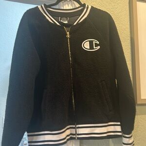 Champion zip up sweater
